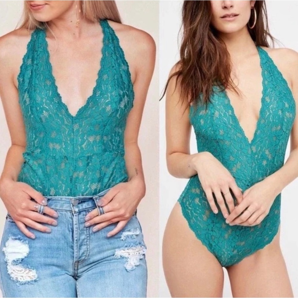 Free People Intimates Lace Bodysuit